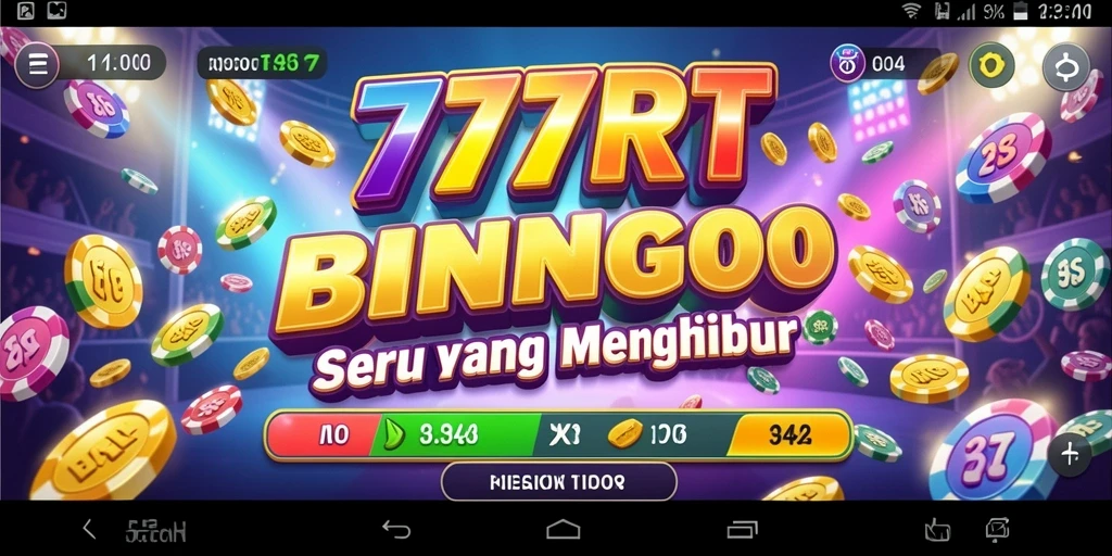 Tangkap momen seru gameplay Bingo di 777RT.