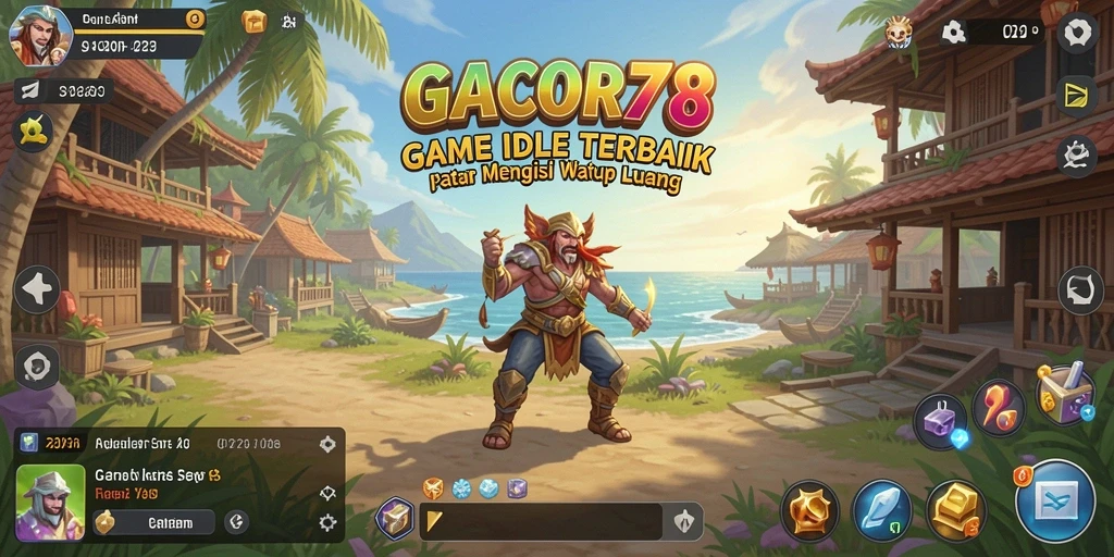 Screenshot GACOR78 menampilkan gameplay Idle yang menarik dan interaktif.