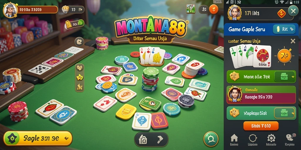 Tampilan menarik dari gameplay MONTANA88 yang seru dan menantang.