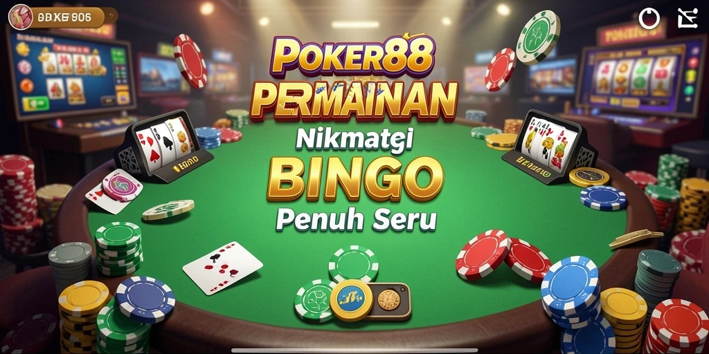Tangkapan layar dari gameplay Bingo di POKER88 yang menarik dan interaktif.