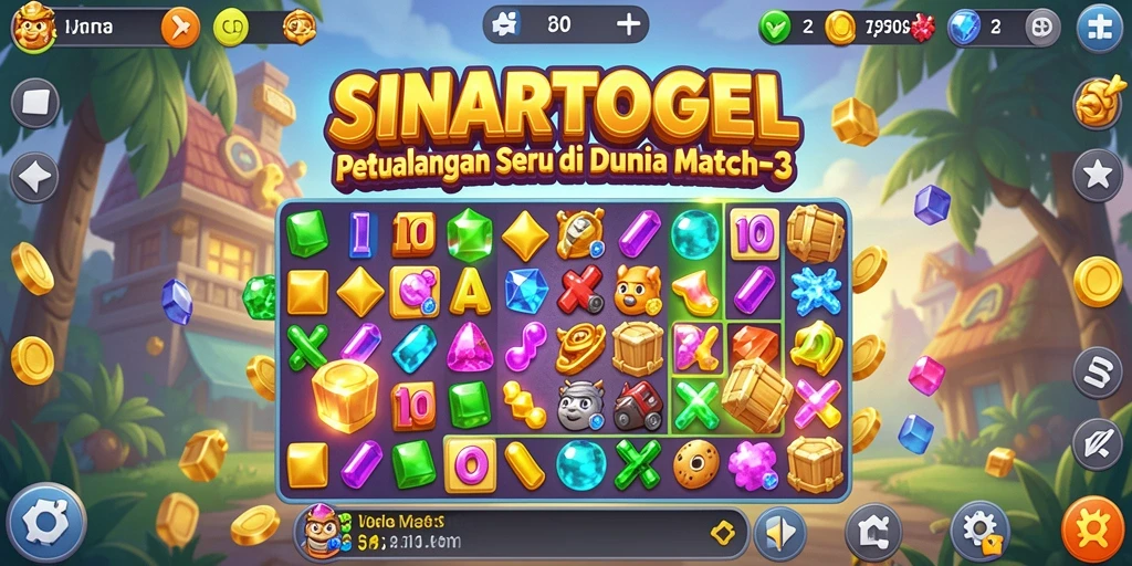Gameplay SINARTOGEL yang seru dan penuh warna.