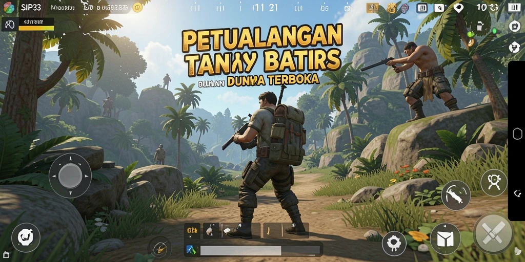 Gameplay menakjubkan dalam dunia terbuka yang luas.