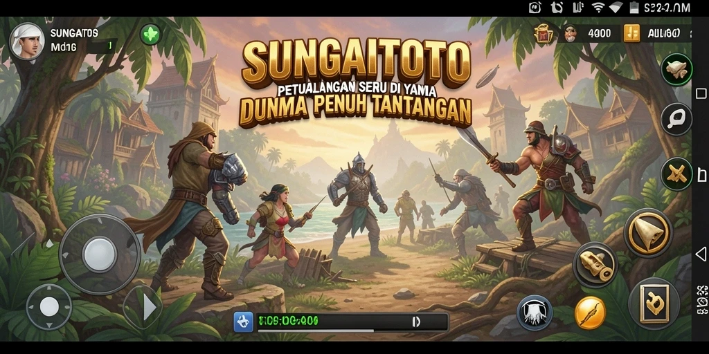 Gameplay seru dalam SUNGAITOTO yang penuh petualangan dan tantangan.